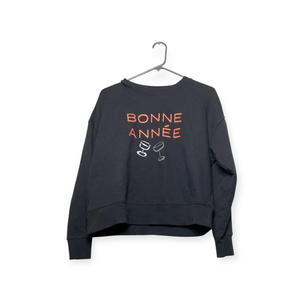 Women’s Anthropologie Phthalo Ruth x Maeve Bonne Anne Varsity Pullover, size S